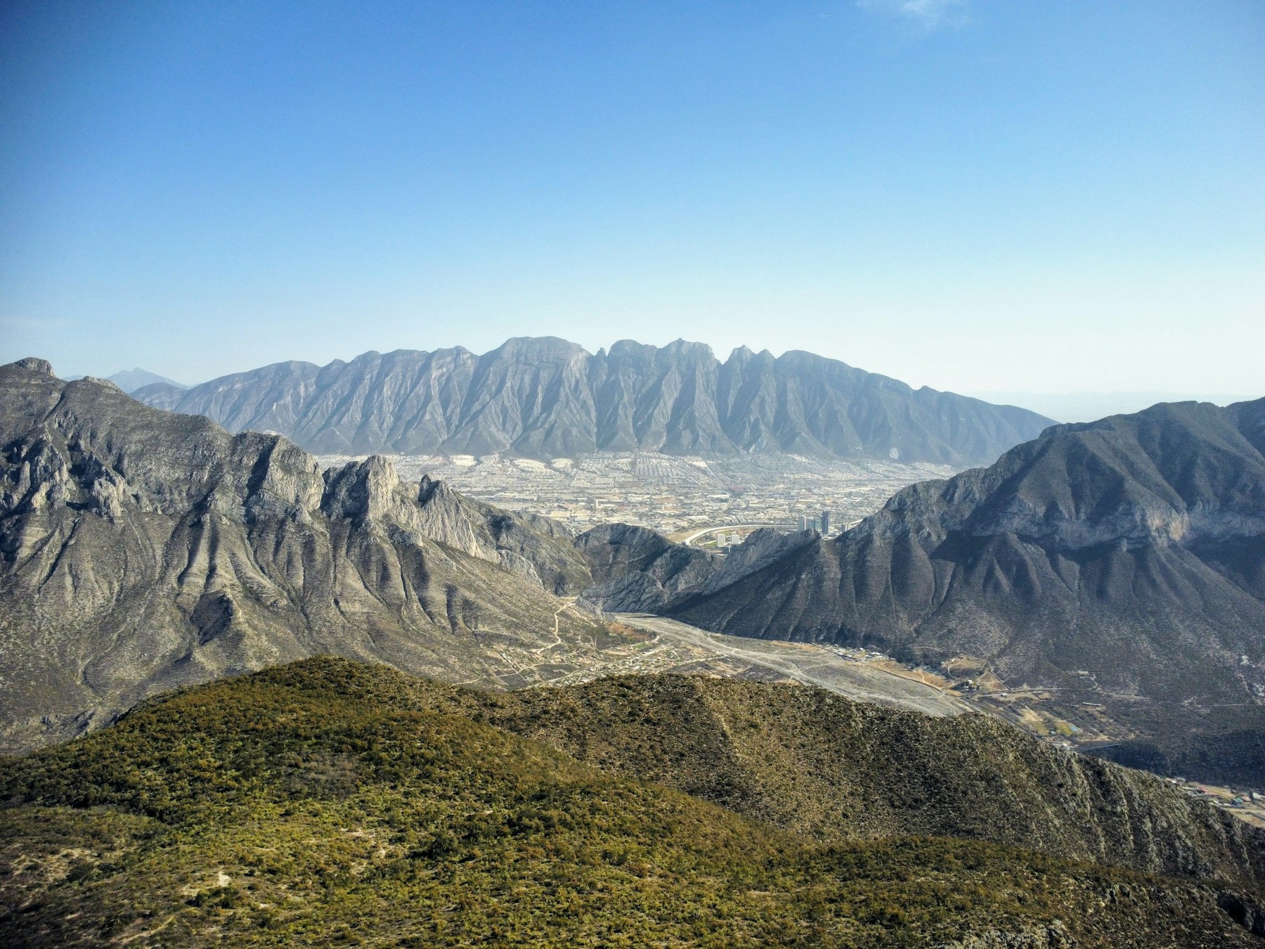 Relieves de la Sierra Madre Oriental